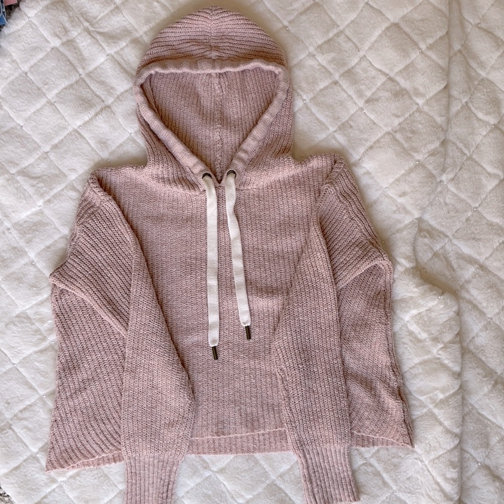 American Eagle Outfitters cropped hoodie sweater